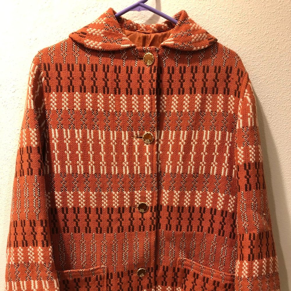 Vintage 1960s Welsh wool tweed jacket